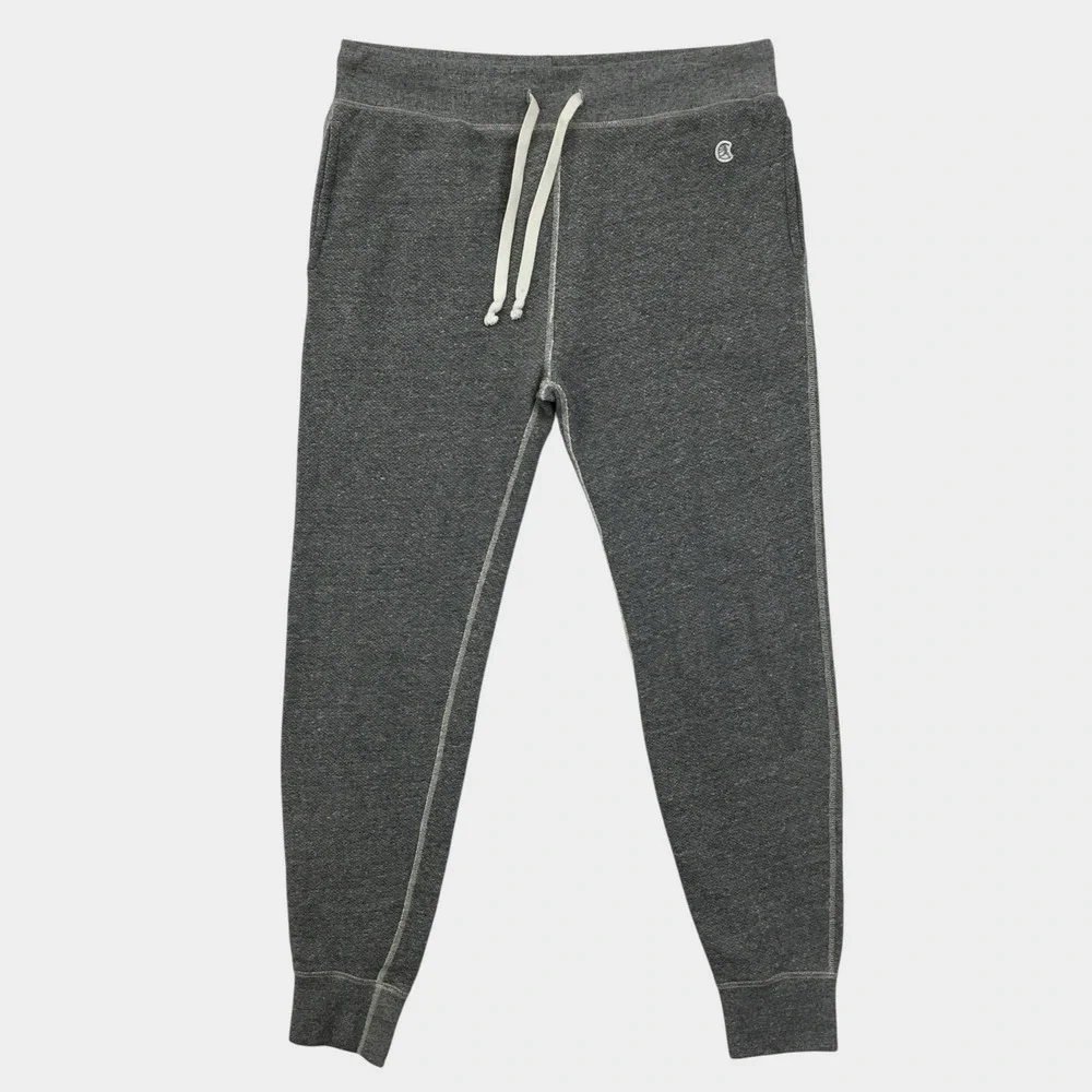 Champion Todd Snyder Mens Gray Pocket Slim French Terry Jogger Sweatpants Medium